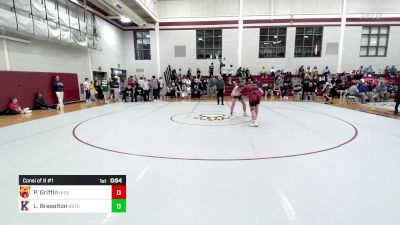 190 lbs Consi Of 8 #1 - Phillip Griffin, Holy Innocents' Episcopal vs Lewis Braselton, Kinkaid School