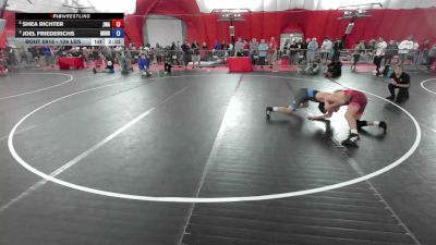 126 lbs Cons. Quarters - Shea Richter, Jackrabbit Wrestling Academy vs Joel Friederichs, Minnesota