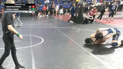 190 lbs Consi Of 4 - Gavin Mcconnell, Bedford vs Joshua Hindin, Foxborough