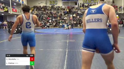 160 lbs R-16 - Cael Nicolella, Trinity vs Lonzy Vielma, Connellsville