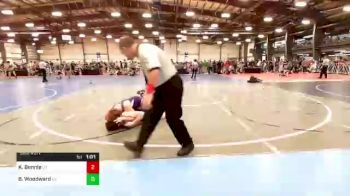 152 lbs Round Of 64 - Kaden Bennie, UT vs Braidon Woodward, NY