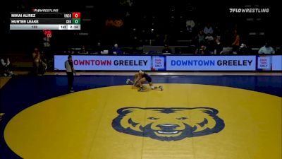 133 lbs Mikai Alirez, Northern Colorado vs Hunter Leake, California Baptist