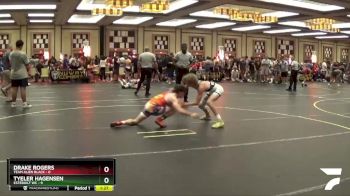 125 lbs Round 1 (6 Team) - Tyeler Hagensen, EsteBuilt WC vs Drake Rogers, Team Alien Black