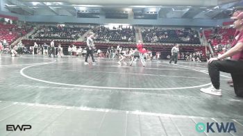 67 lbs Consi Of 4 - Maverick Meacham, Lincoln Christian vs Jerzey Charlton, Beggs Youth Wrestling Program