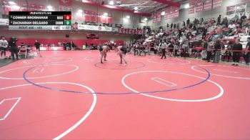 165 lbs Semifinal - Conner Brosnahan, Moses Lake vs Zachariah Delgado, Chiawana