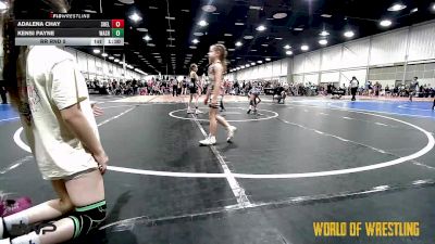 60 lbs Rr Rnd 5 - Adalena Chay, Shelton Wrestling Academy K-6 vs Kensi Payne, Washington K-6