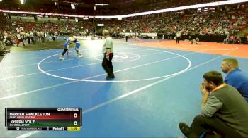 D2-220 lbs Quarterfinal - Joseph Volz, Campbellsport vs Parker Shackleton, Saint Croix Central