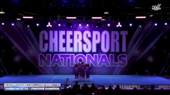 Cheertastic Co. - Princess Diamonds [2026 L1 Youth - D2 - Small - A Day 1] 2026 CHEERSPORT National All Star Cheerleading Championship