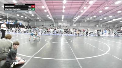 65 lbs Rr Rnd 3 - Kyle Elliott, Shore Thing Sharks vs Grayson Sylvaria, Iron Faith Wrestling