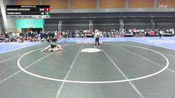 215 lbs Round Of 64 - Henry Wood, Ridgeline vs Elijah Cole, Crater