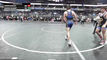174 lbs Consolation - Adrian Monaco, Wichita Wrestling Club vs Deekon Holbert, Con Kids Wrestling