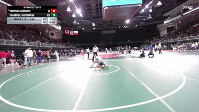 144 lbs Champ. Round 1 - Bryce Camara, Elk Grove vs Samuel Goodwin, Rodriguez