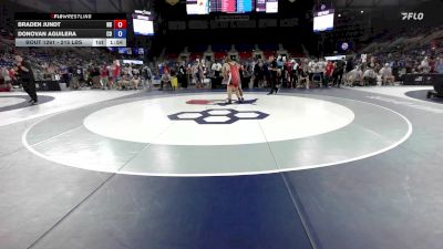 215 lbs Cons. Rd Of 64 - Braden Jundt, ND vs Donovan Aguilera, CO