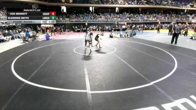 5A 132 lbs Champ. Round 1 - Zoe Bennett, Lubbock Cooper vs Blessing Betts, Rosenberg Lamar Consolidated