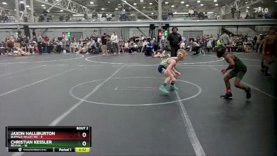 60 lbs Round 1 (4 Team) - Jaxon Halliburton, Buffalo Valley WC vs Christian Kessler, Revival