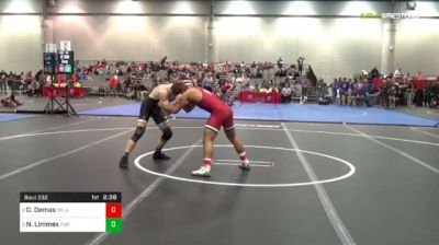 141 lbs Rd Of 16 - Dom Demas, Oklahoma vs Nate Limmex, Purdue