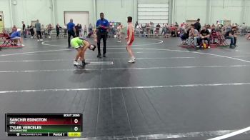 95 lbs Quarterfinal - Tyler Verceles, Headhunters vs Sanchir Edington, RPW