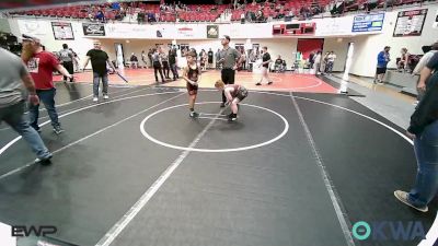 83-90 lbs Rr Rnd 5 - Langston Pippin, Wagoner Takedown Club vs TRISTAN (BEAR) Pero, Spartan Wrestling Fort Smith