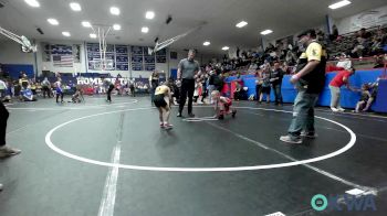 52 lbs Quarterfinal - Grady Gill, Husky Wrestling Club vs Dominick King, OKC Saints Wrestling