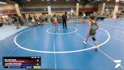 93 lbs Round 2 - Eli Guydon, Boneyard Wrestling Academy vs Cooper Knochel, Apex Grappling Academy