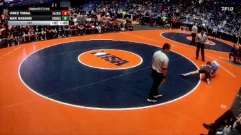 157 lbs Semis & 1st Wrestleback (8 Team) - Max Haskins, Rockton (Hononegah) vs Vince Tindal, Joliet (Catholic Academy)