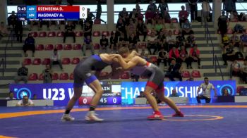 79 kg 1/2 Final - Dzmitry Dzenisenia, Individual Neutral Athletes vs Magomed Magomaev, Individual Neutral Athletes