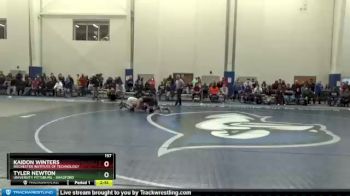 157 lbs Quarterfinal - Kaidon Winters, Rochester Institute Of Technology vs Tyler Newton, University Pittsburg - Bradford