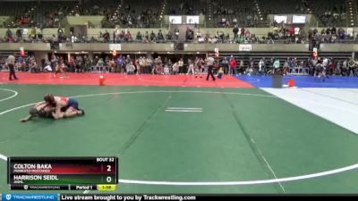 85 lbs Cons. Round 1 - Harrison Seidl, ANML vs Colton Baka, Mankato Mustangs