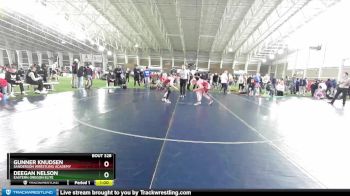 126 lbs Quarterfinal - Deegan Nelson, Eastern Oregon Elite vs Gunner Knudsen, Sanderson Wrestling Academy