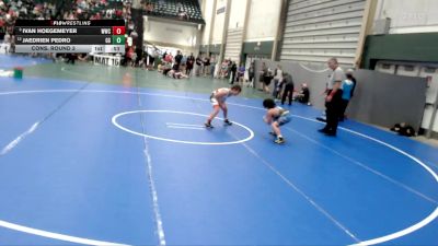 105 lbs Cons. Round 2 - Ivan Hoegemeyer, Wrestling With Character vs Jaedrien Pedro, GI Grapplers