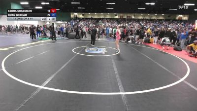 112 lbs Consi Of 8 #1 - Senna Grassman, TN vs Xuan Graham, PA