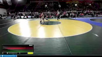 2A 120 lbs Champ. Round 1 - Russell Noah, Tri-Valley vs Jed Hurren, West Side