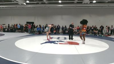 190 lbs Champ. Rd Of 16 - Arheanna Bryan, Youth Impact Center Wrestling Club vs Blake Baker, Spartan Mat Club