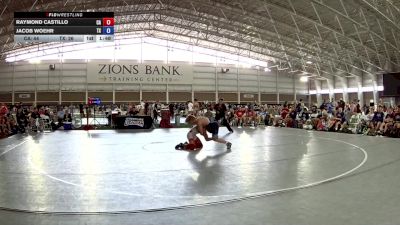 132 lbs Raymond Castillo, California vs Jacob Woehr, Texas