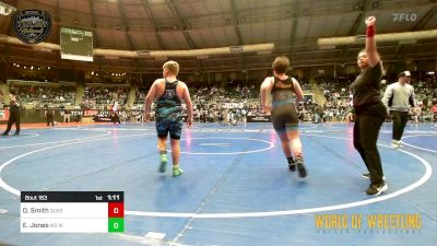 Semifinal - Owen Smith, Quest School Of Wrestling vs Ellis Jones, M3 Wrestling Academy