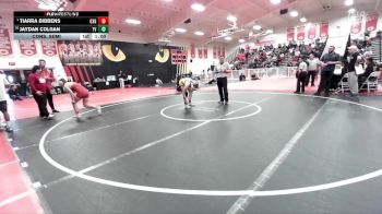 145 lbs Cons. Semi - Jaydan Colgan, Temecula Valley vs Tiarra Bibbens, Oxnard