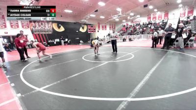 145 lbs Cons. Semi - Jaydan Colgan, Temecula Valley vs Tiarra Bibbens, Oxnard