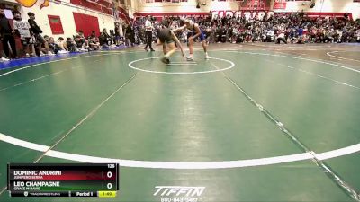 126 lbs Prelim - Dominic Andrini, Junipero Serra vs Leo Champagne, Grace M Davis