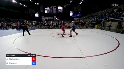 215 lbs Cons 32 #1 - Alihan Adylbekov, WA vs Gatlin Empey, WI