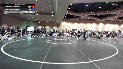 190 lbs Champ. Round 1 - Mason Marolo, Pennsylvania vs Greyson Hyland, New Jersey