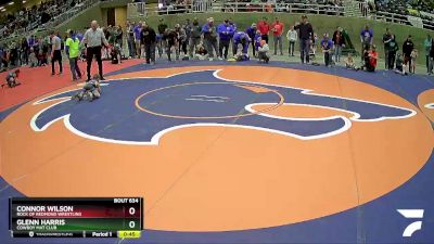 56 lbs Cons. Round 3 - Connor Wilson, Rock Of Redmond Wrestling vs Glenn Harris, Cowboy Mat Club