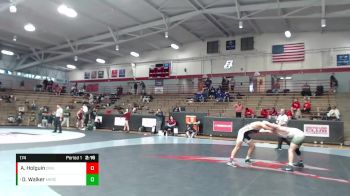 174 lbs Cons. Round 5 - Dillon Walker, Mercyhurst vs Alexander Holguin, Colorado Mesa