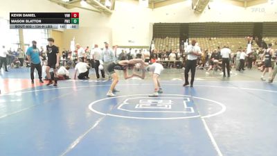 134-H lbs Consi Of 16 #2 - Kevin Daniel, Vougar's Honors Wrestling vs Mason Slatton, Prime Wrestling Club