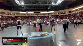 5A 145 lbs Champ. Round 1 - Ethan Powell, Carlsbad vs Rico Lujan, Santa Fe