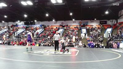 132 lbs Semifinals (8 Team) - Brayden Thorn, Eaton Rapids vs Brody Morrill, Three Rivers