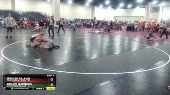 132 lbs Semis & 1st Wrestleback (8 Team) - Spencer Tillman, Team Montana Laurel vs Jordan Blomberg, Celtic Wrestling Club