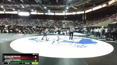 2A 285 lbs Champ. Round 1 - Jackson Nantell, St. Maries vs Dylan Reynolds, New Plymouth