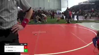 78 lbs Semifinal - Adelina Hernandez, Eastern Sabers vs Travis Carrier, Yuba Sutter Combat