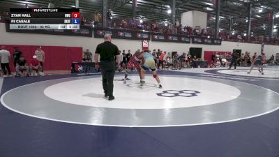 92 kg Cons. Rd Of 16 - Zyan Hall, Navy Wrestling Club vs PJ Casale, SKWC-RTC