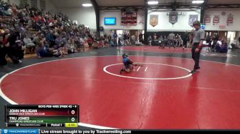 4 lbs Round 2 - John Milligan, Keokuk Kids Wrestling Club vs Tru Jones, Champions Wrestling Club